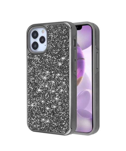 iPhone 12 Pro Max Encrusted Bling Case