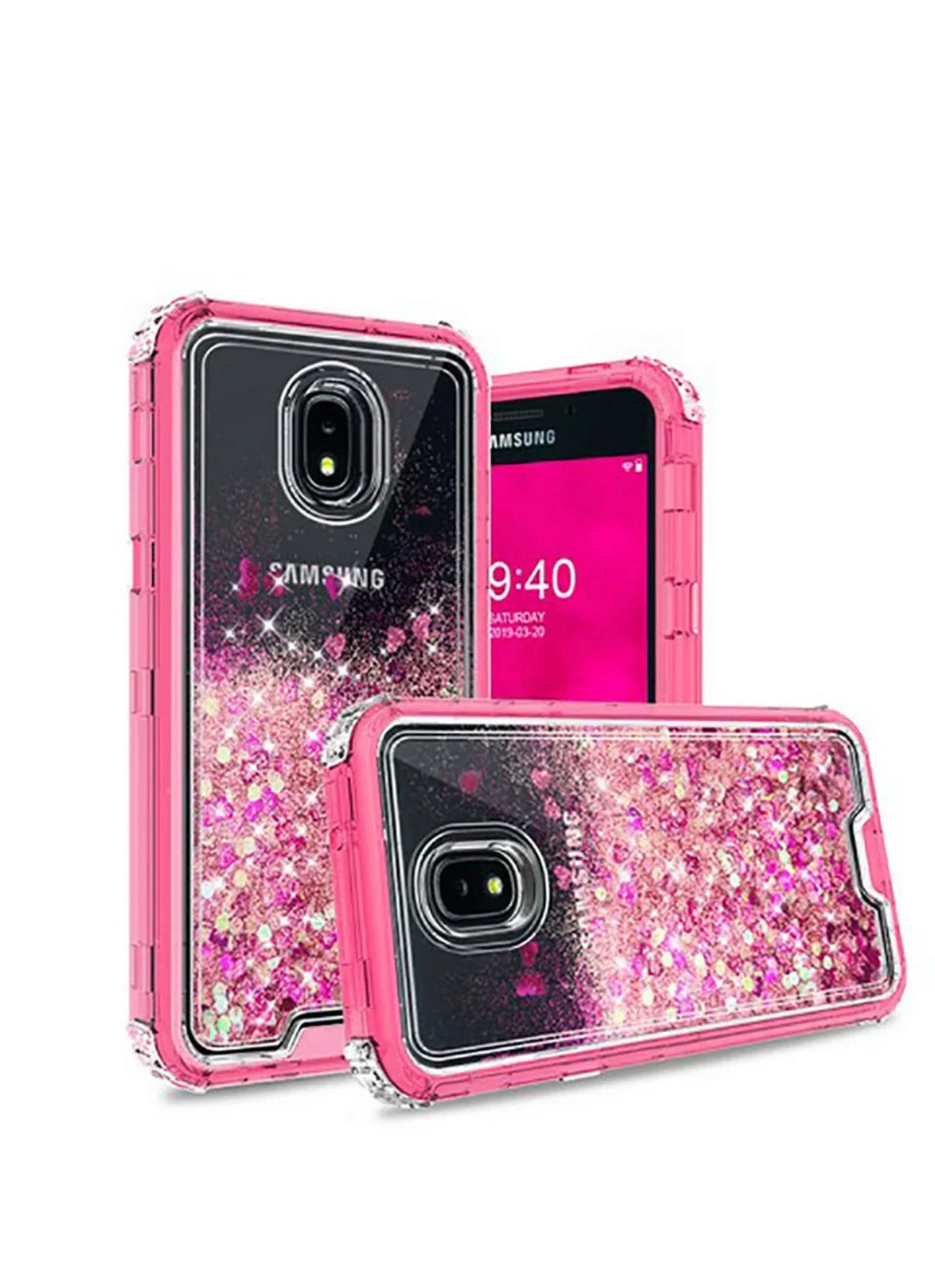 Samsung Galaxy A10E Heavy Duty Glitter Case
