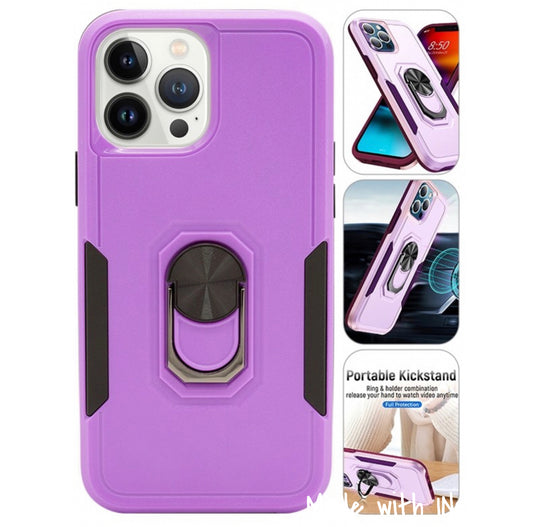 Kickstand fully protected heavy-duty shockproof case for iPhone 13 Pro