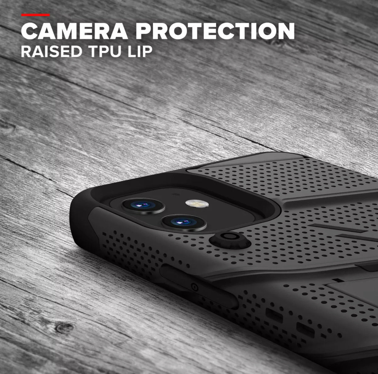 iPhone 12/Pro (6.1) Premium Case W/ Glass