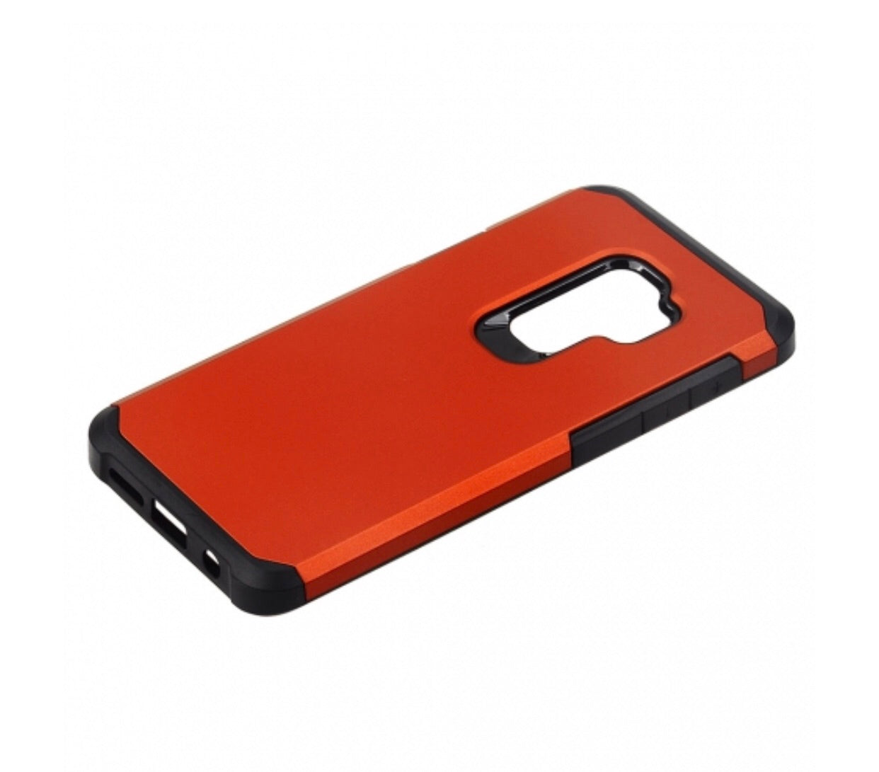 Samsung Galaxy S9 Plus - Solid Red Honey Leather Back Case