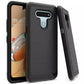 LG K51 Brushed Metallic Hybrid Case