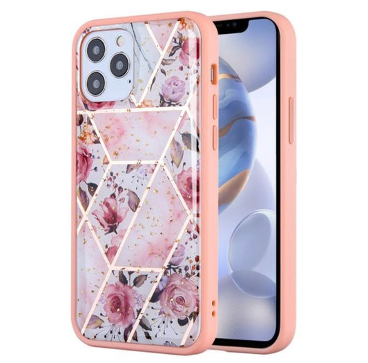 iPhone 12/Pro (6.1) Marble Hybrid Case