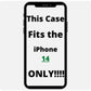 iPhone 14 6.1" Attractive Design Shockproof Hybrid Case Cover