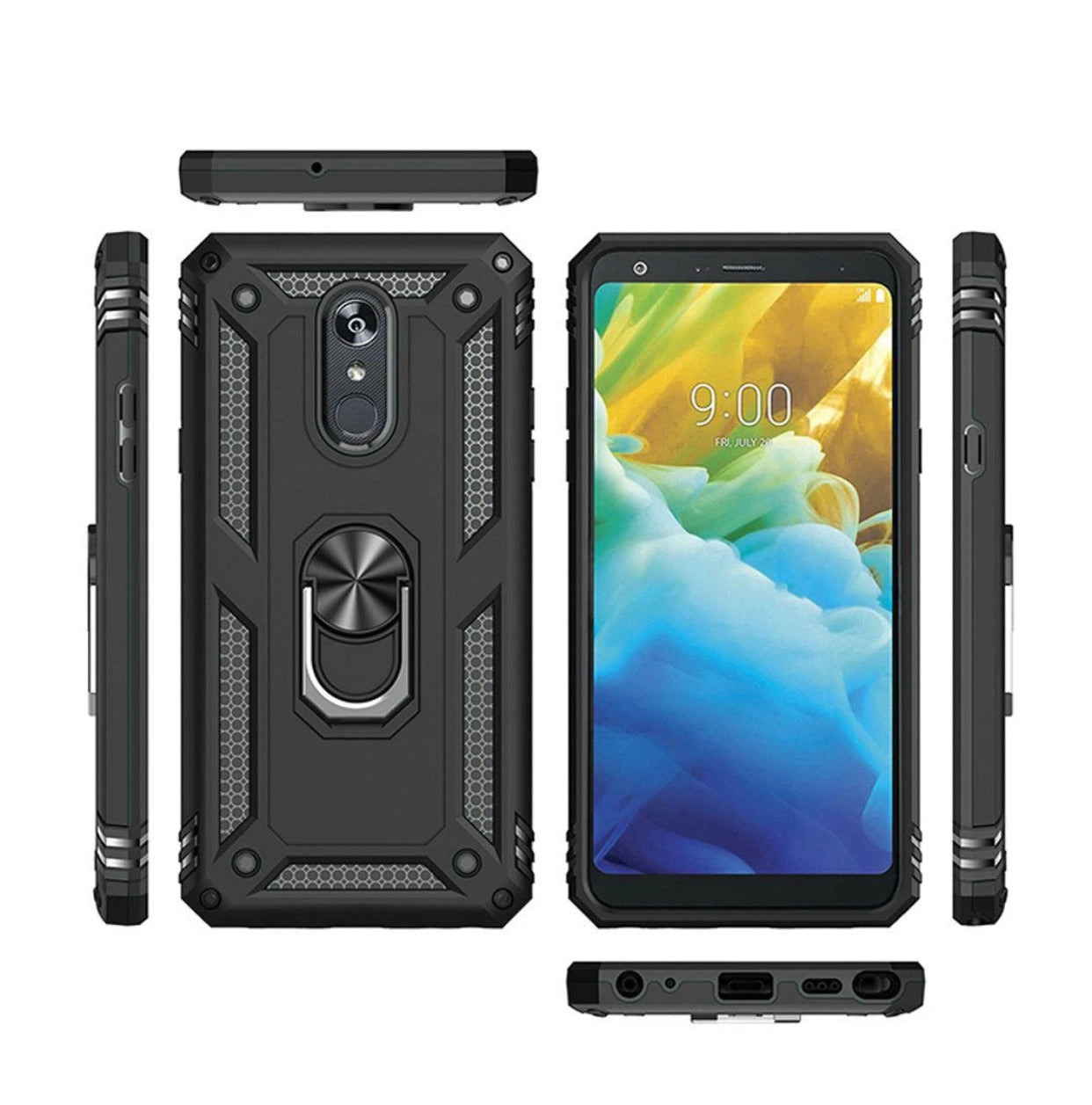 LG Stylo 5 Ring Stand Case