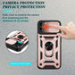 iPhone 13 Pro Max Ring Stand Case W/ Camera Cover
