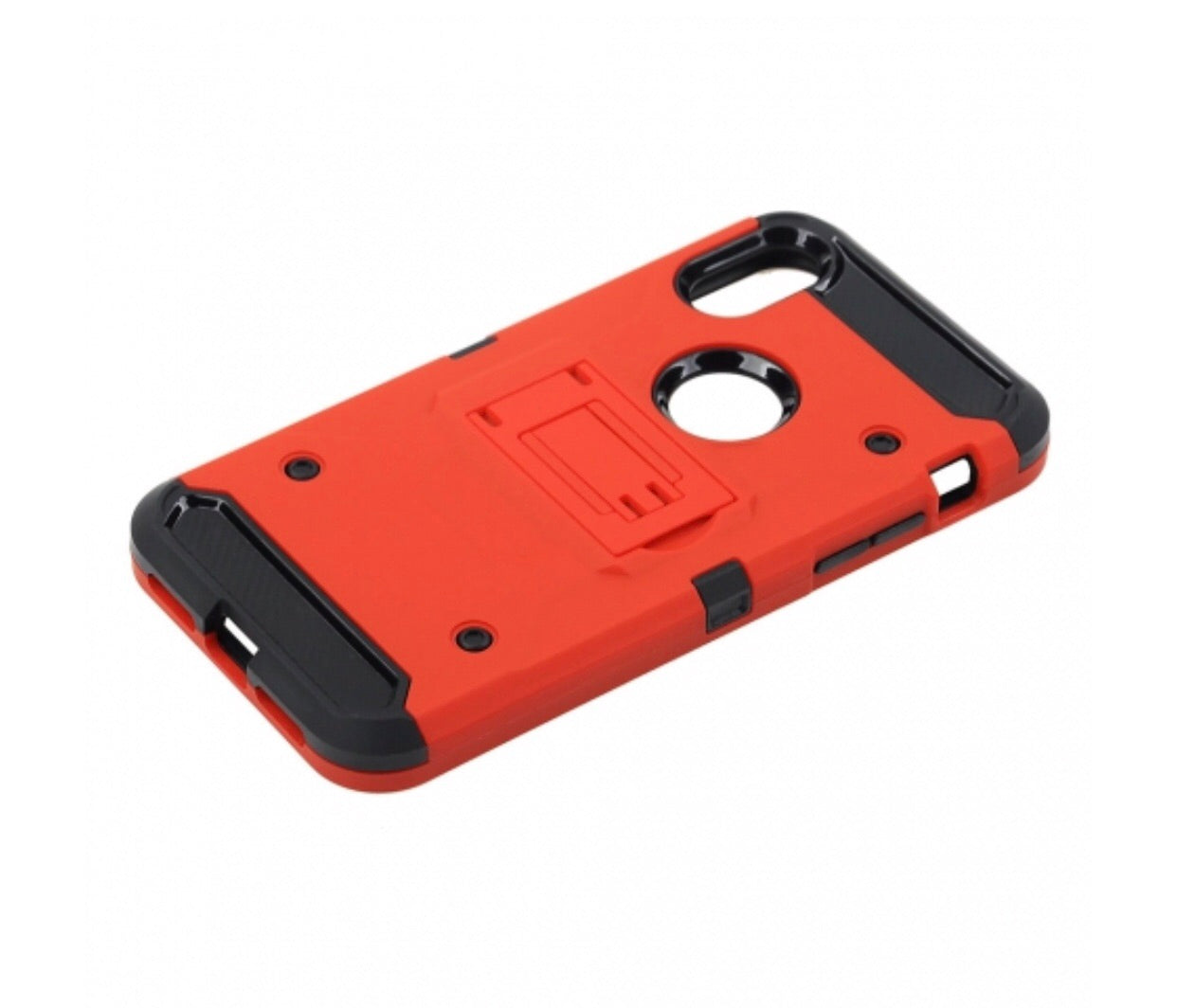 iPhone X/XS hybrid kickstand case- Red