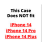 iPhone 14 Pro Max Magnetic Ring Stand Camera Protective Cover Case