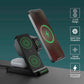 LAX Wireless Charging Stand - 3 in 1 Wireless Charger Fast Charging Dock Station