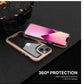 MyBat Pro Lux Series Case for Apple iPhone 13 (6.1)  / iPhone 14 (6.1) - Rose Gold