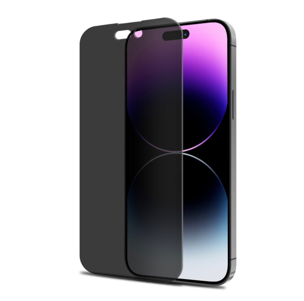 MyBat Privacy Tempered Glass Screen Protector (2.5D) for Apple iPhone 14 Pro (6.1)