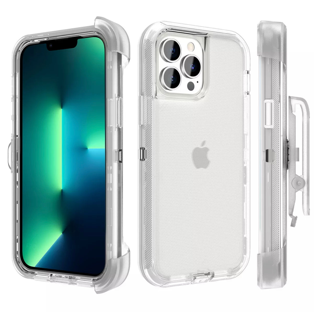 iPhone 13 Pro Clear Heavy Duty Case