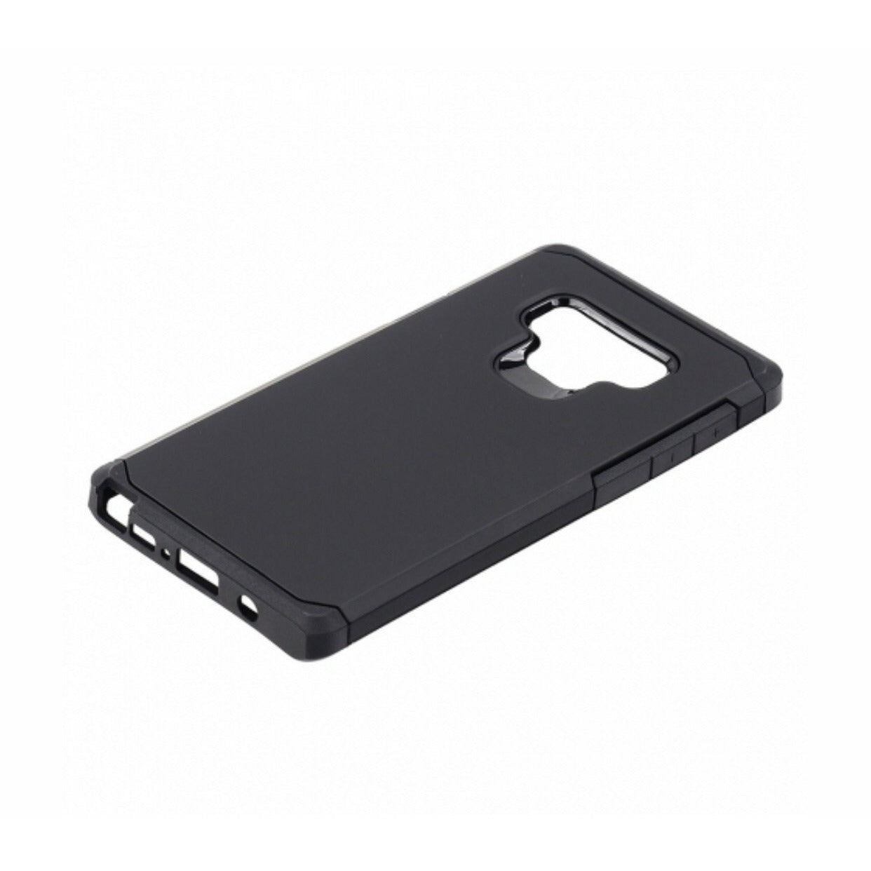 Samsung Galaxy Note 9 - Solid Black Honey Leather Back Cover