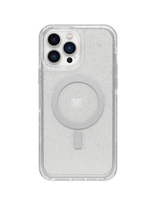 OtterBox iPhone 12/13 Pro Max Symmetry Series+ Clear Antimicrobial Case for MagSafe Ant Stardust 2