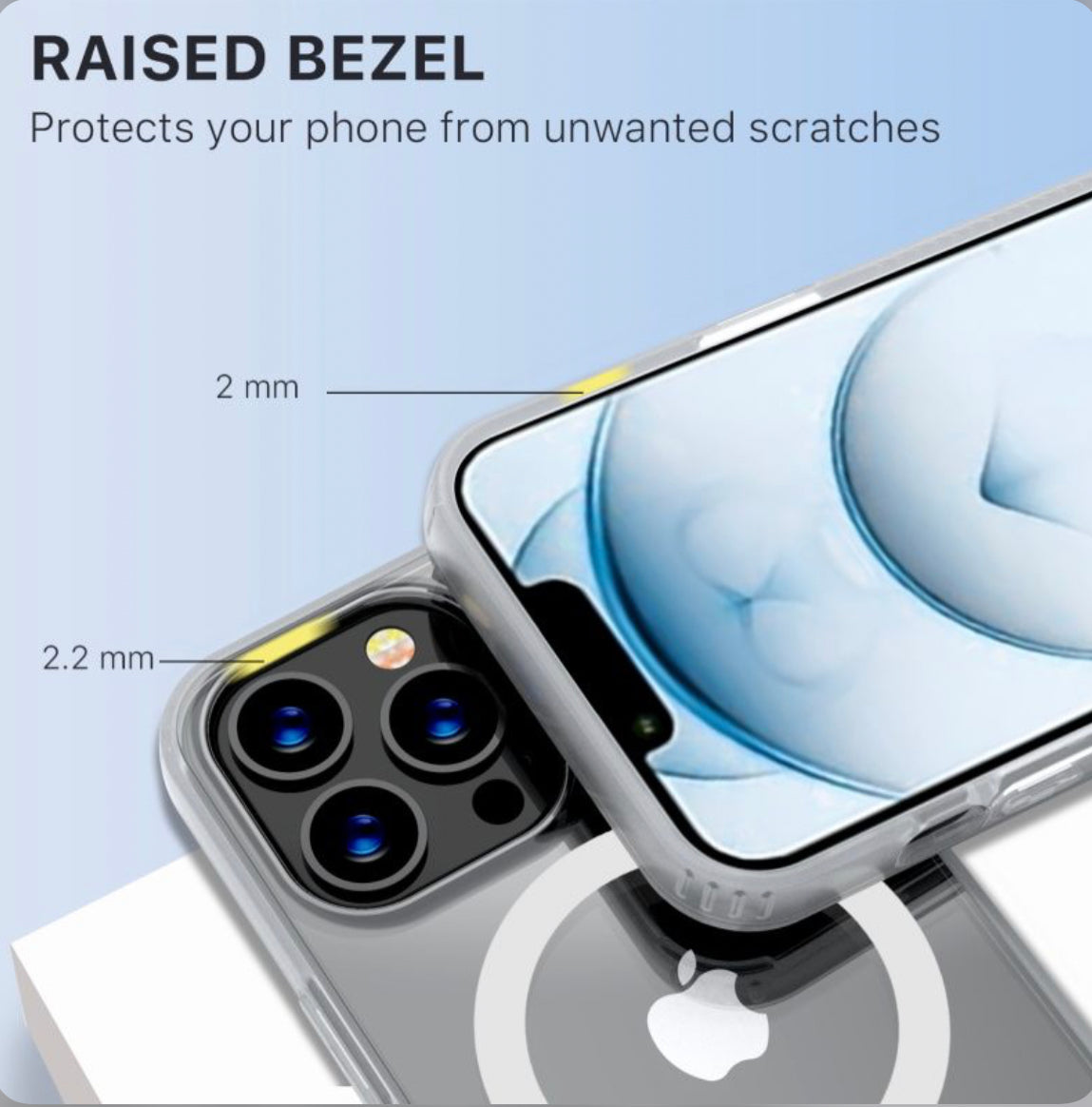 MYBAT PRO MOOD SERIES CASE + ATTACHME WITH MAGSAFE COMPATIBLE FOR APPLE IPHONE 13 PRO MAX (6.7) - CLEAR