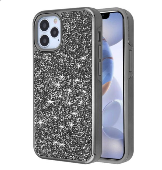 iPhone 12/Pro (6.1) Encrusted Bling Case