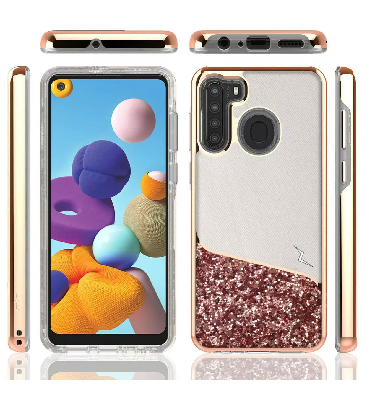 Samsung Galaxy A11 Dual Layered Hybrid Case