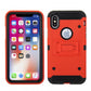 iPhone X/XS hybrid kickstand case- Red