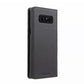 Leather Folio Wallet for Samsung Galaxy Note 8 - Black