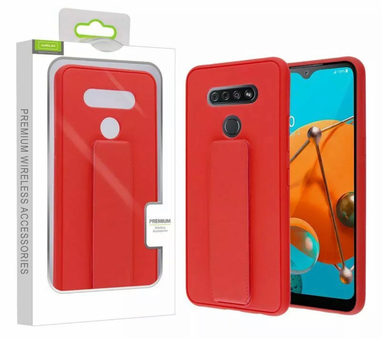 Lg K51 Dual Layer Case W/ Stand