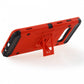Samsung Galaxy S10 Plus - Red Colored Horizontal Hard Back Kickstand Case