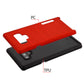 Samsung Galaxy Note 9 Hybrid Case- Red/Black