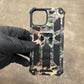 iPhone 14 (6.1) Camo Magnetic Kickstand Case