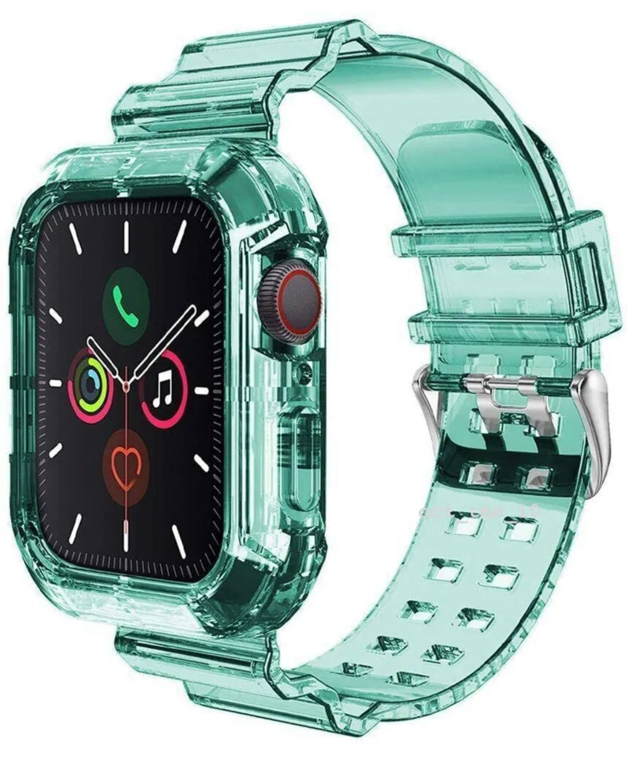 Clear iWatch Band Strap + Case