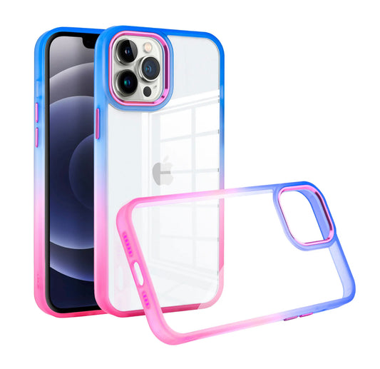 Apple iPhone 11 (XI6.1) Radiant Two Tone Transparent Thick Hybrid Case Cover
