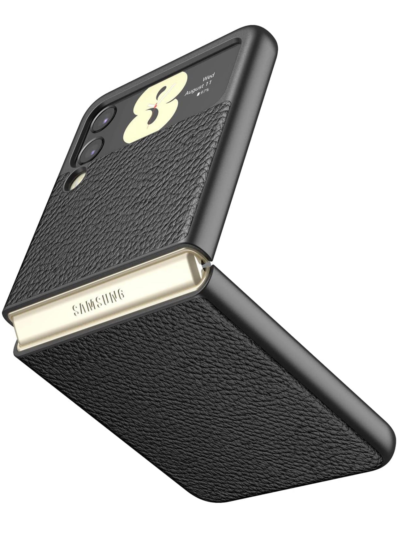 Samsung Galaxy Z Flip 3 Leather PC Cover