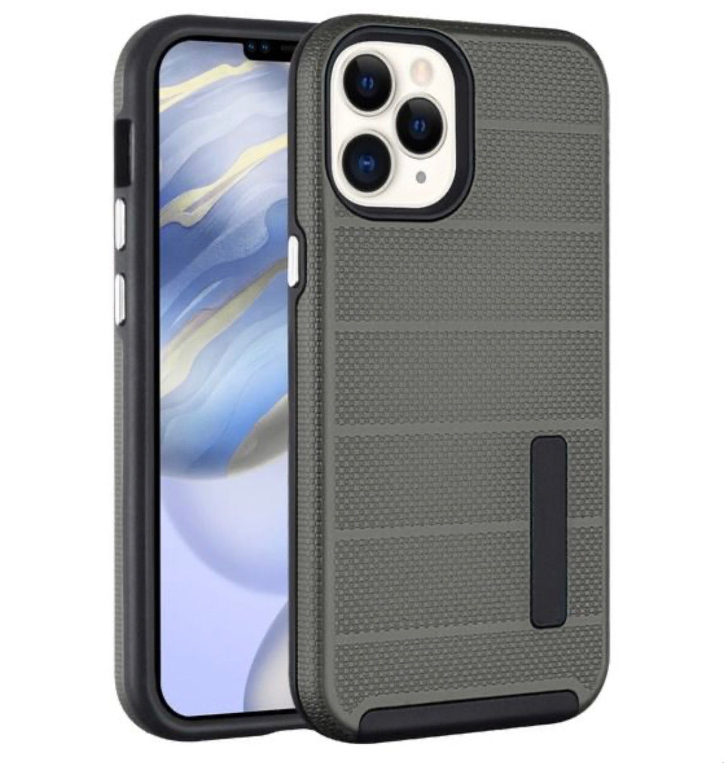 iPhone 12/Pro (6.1) Hybrid Case-Grey