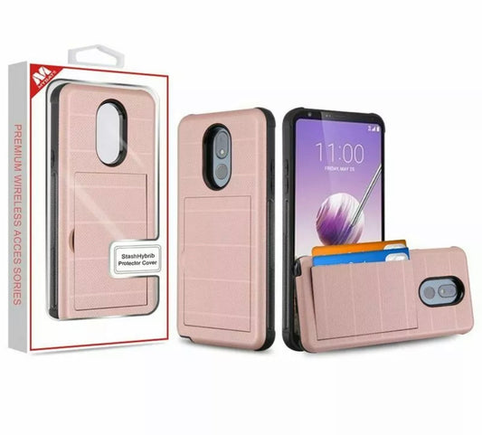 LG Stylo 5 Premium Card Slot Case