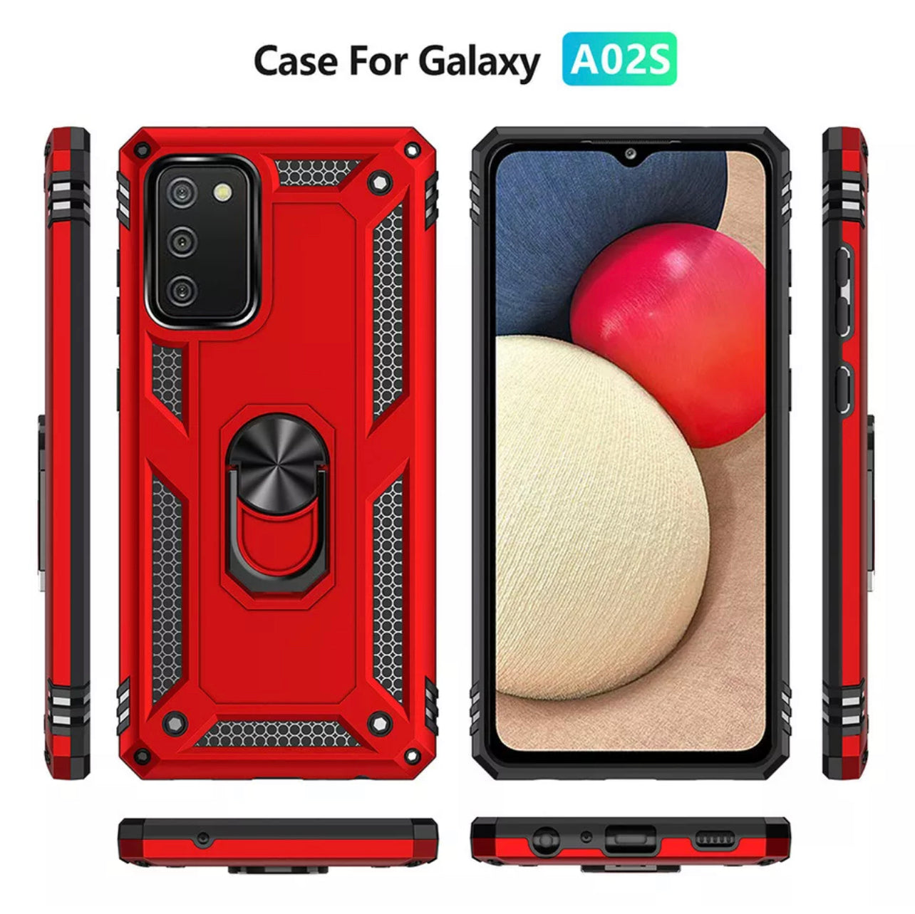 Samsung Galaxy A02s Ring Stand Case