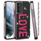 Galaxy s22 Ultra Love Embroidery Bling Case