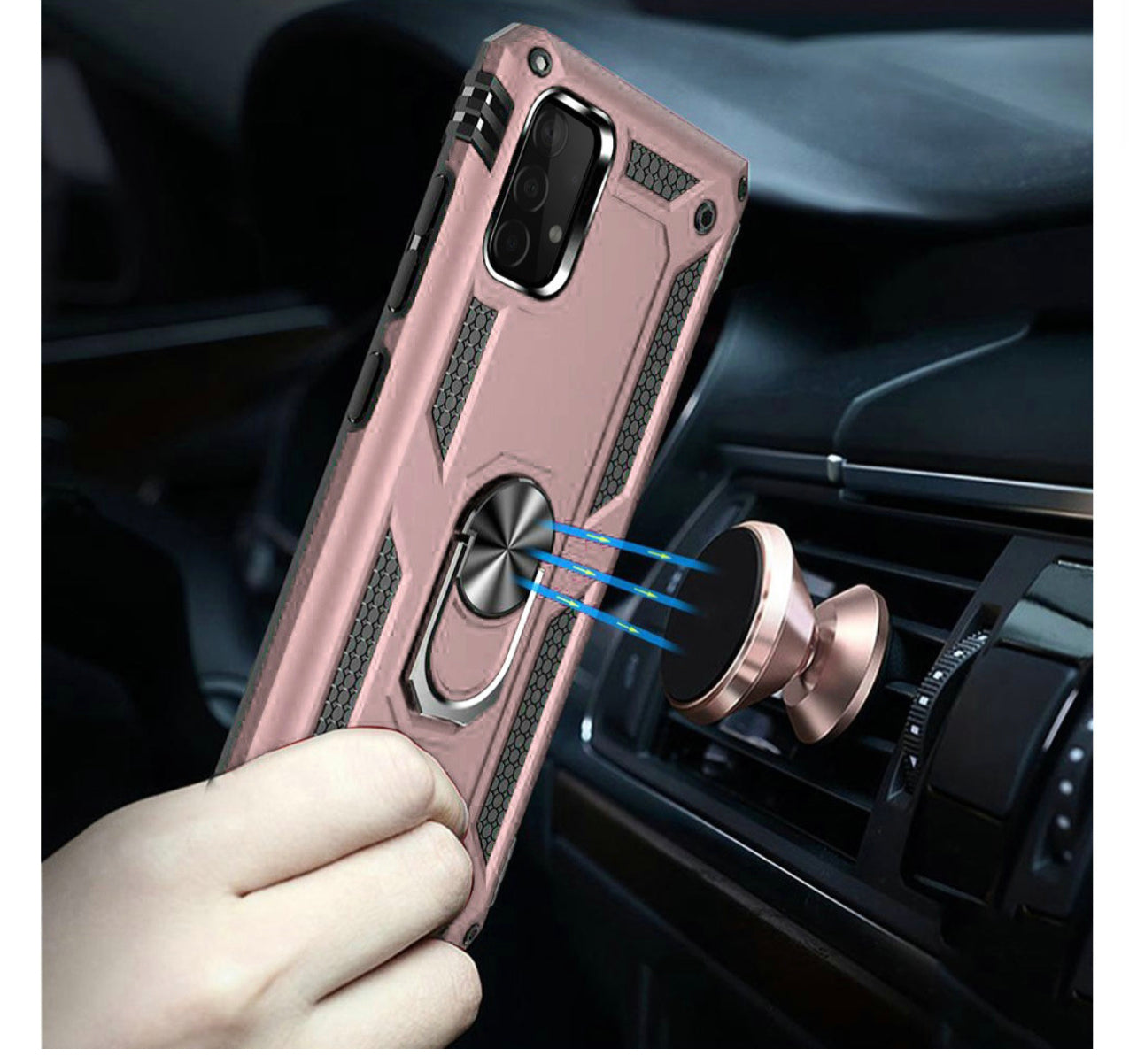 Samsung Galaxy A52 5G Magnetic Ring Kickstand Case