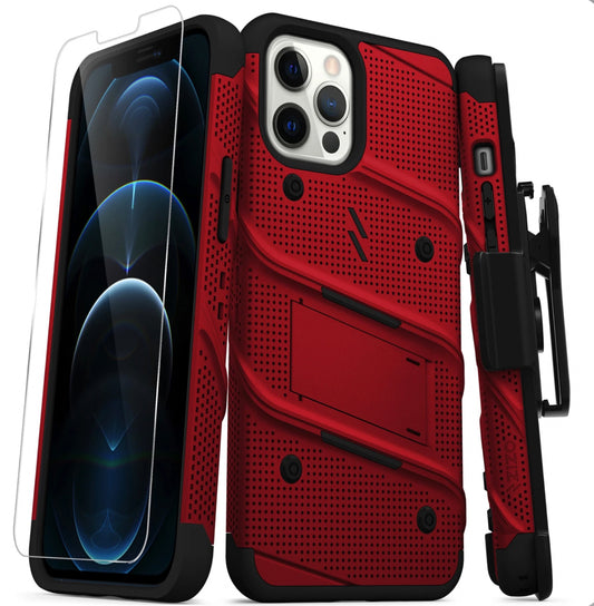 iPhone 12 Pro Max Heavy Duty Case W/ Glass