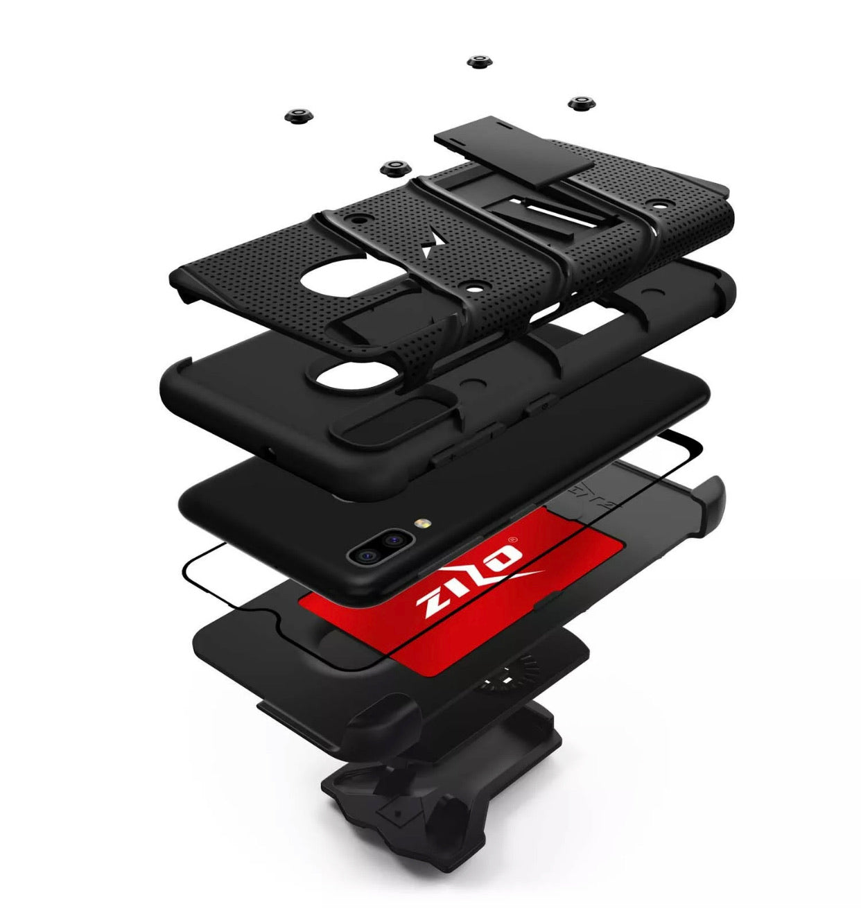 Samsung Galaxy A11 Zizo Premium Case W/ Glass