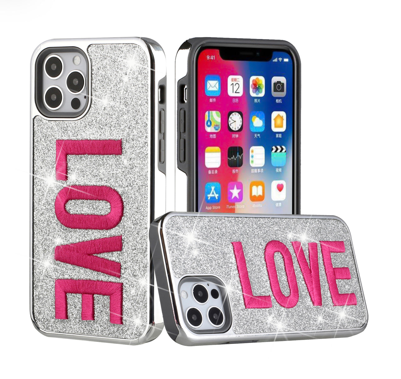 iPhone 12 Pro Max Bling Glitter Case