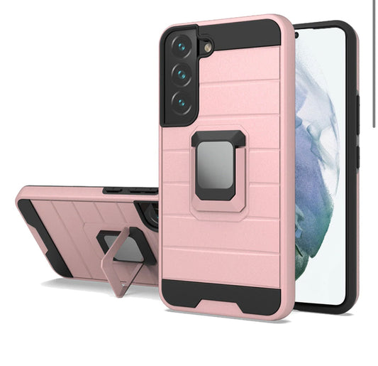 Galaxy S22 Magnetic Ring Stand Hybrid Case