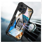 iPhone 14 PRO 6.1" Stellar Hybrid Design Ring Stand Cover