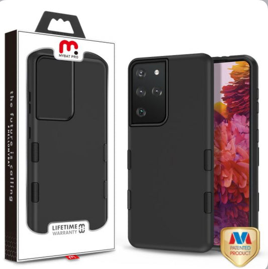 MYBAT PRO TUFF SUBS HYBRID CASE FOR SAMSUNG GALAXY S21 ULTRA (6.8) - BLACK