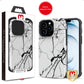 PRO FUSE MAGNETIC SERIES CASE FOR APPLE IPHONE 13 PRO (6.1) - CRACKED MARBLE