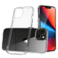 iPhone 14 PRO 6.1” PURE CRYSTAL Transparent Thick 2.0mm ShockProof Chromed Buttons Case Cover - Clear