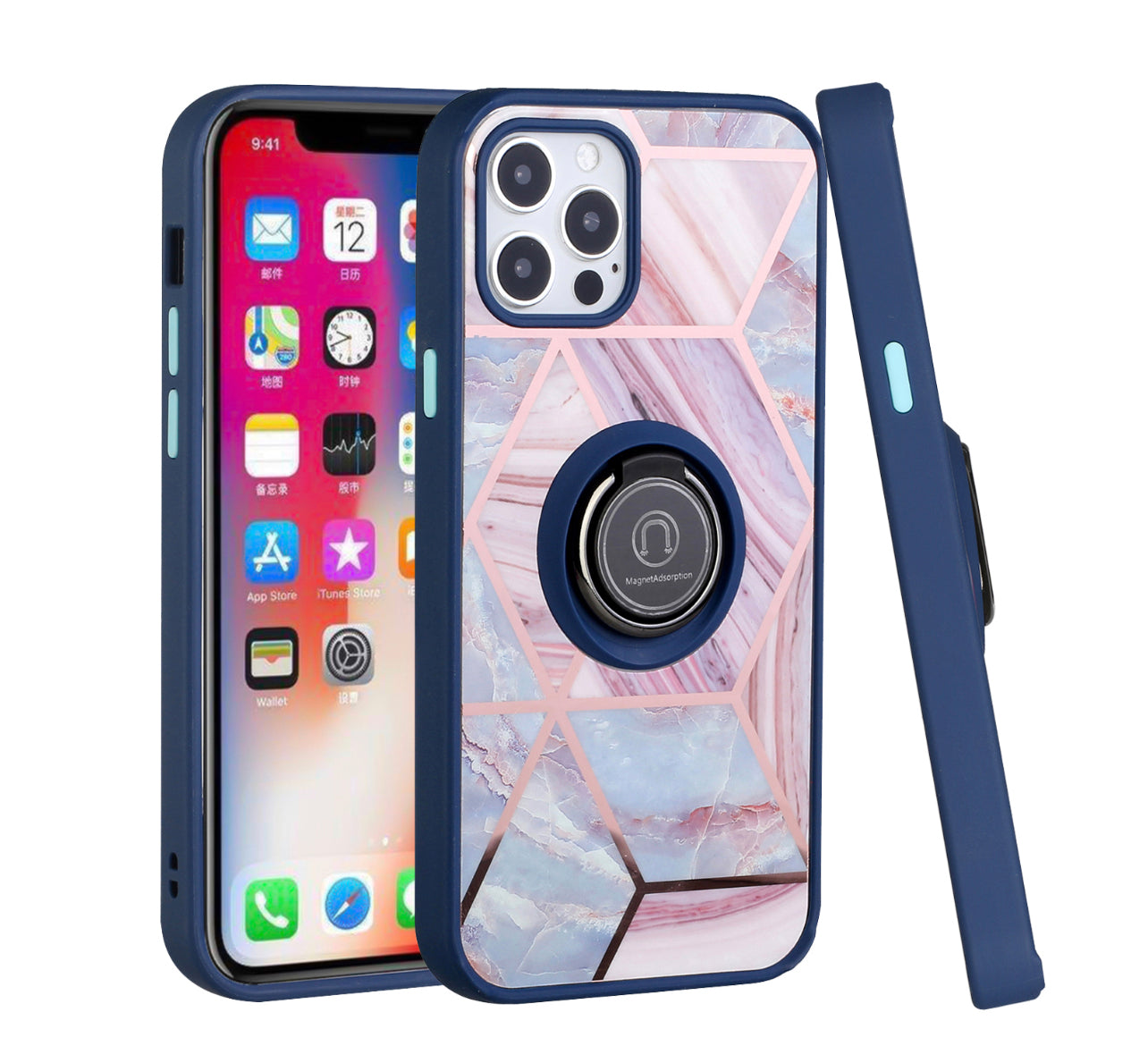 iPhone 14 Pro Max Magnetic Kickstand Case