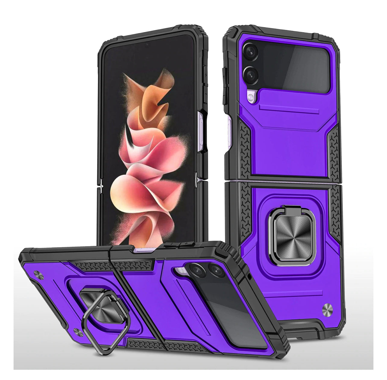 Galaxy Z Flip 3 5G Magnetic Ring Stand Case