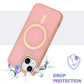 For Apple iPhone 14 TPU Impact Rugged MagSafe Cover Case w/Gold Bumper
