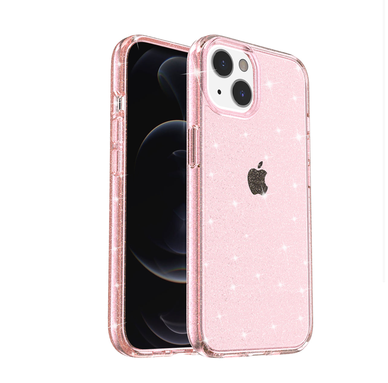iPhone 11 (XI6.1) Glitter Ultra Thick 3mm Transparent Hybrid Case Cover