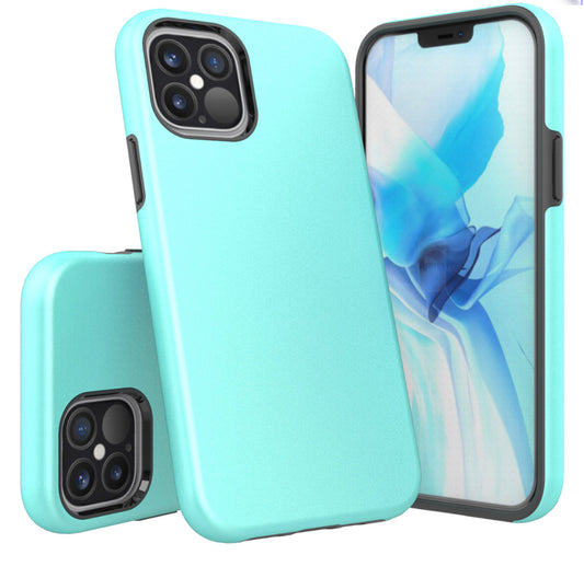 IPHONE 12/PRO (6.1) DUAL HYBRID CASE - TEAL