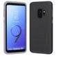 Samsung Galaxy S9 - Hybrid Slim Snap On Case- Black Color