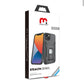 MyBat Pro Antimicrobial Stealth Series (with Stand) for Apple iPhone 14 (6.1) - Black / Black
